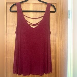 ⭐️3 for $12⭐️ Dark Red / Maroon Tank Top Super Soft